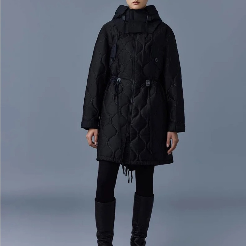 Mackage Black Kula coat
